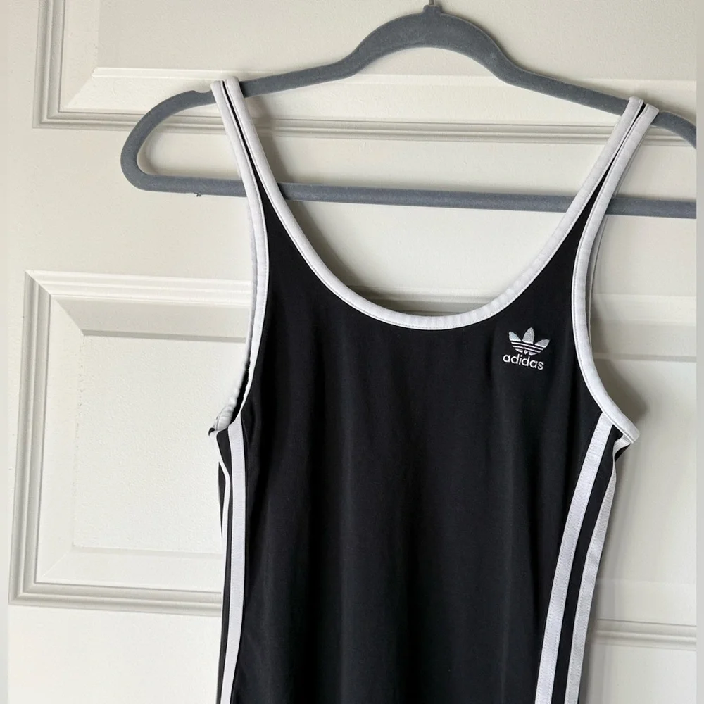 Adidas 3 White Stripes Women Dress - Picture 7 of 9